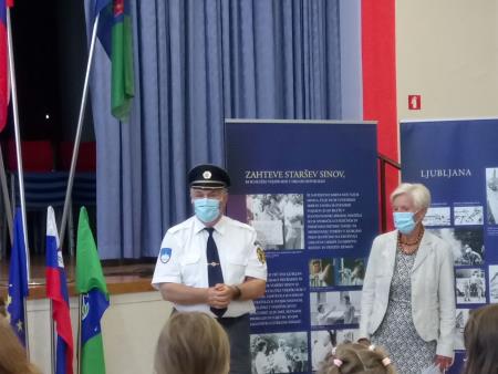 Otvoritev razstave o osamosvojitveni vojni 1